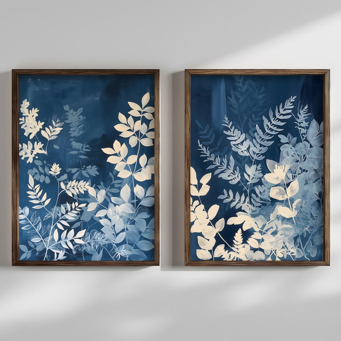 Wallity GE270-L Cuadros Decorativos enmarcados en MDF (2 piezas)